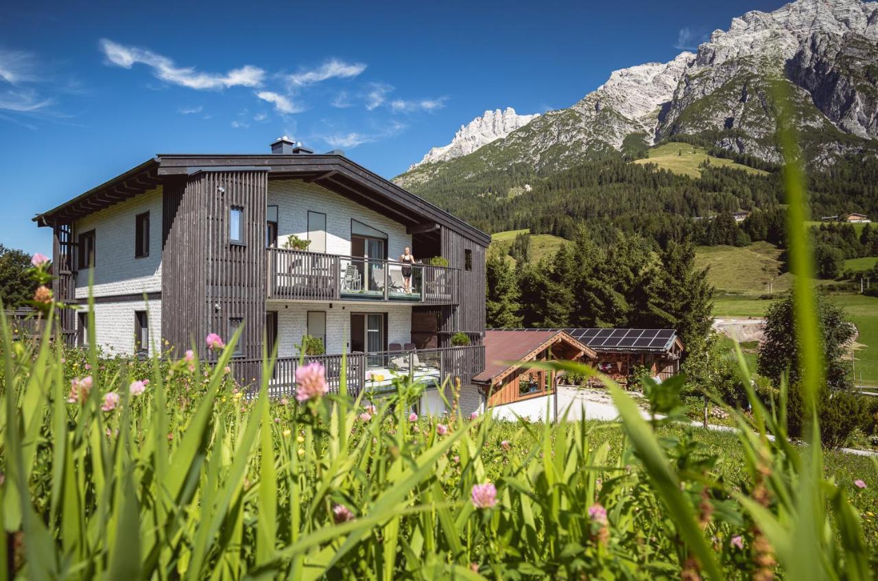 Apart Herzog - Design Apartments Leogang direkt an der Steinbergbahn und -piste Exterior foto